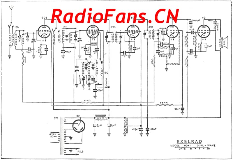 Exelrad-6DXI-Air-King-6V-DW-AC-1936 电路原理图.pdf_第2页