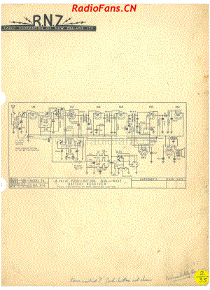 RCNZ-model-79-7V-DW-Battery-1939 电路原理图.pdf