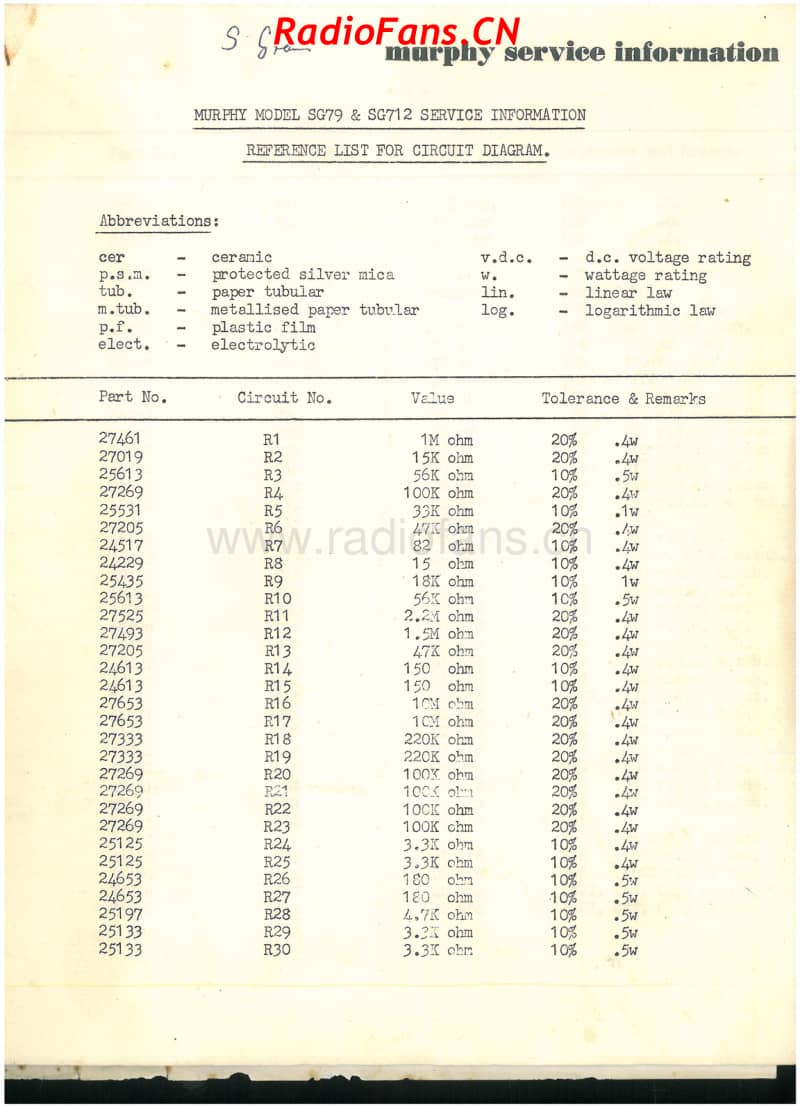 Murphy-SG79-SG712-stereogram-7V-BC-AC-1960 电路原理图.pdf_第1页