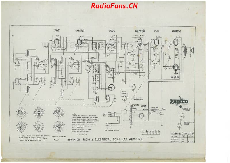 Philco-model-1206-1207-radiogram-8V-AW-AC-1947- 电路原理图.pdf_第3页