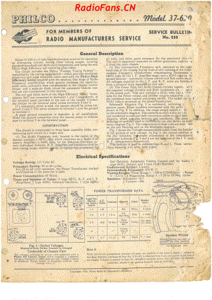 Philco-model-37-620-US-6V-AW-AC-1937 电路原理图.pdf