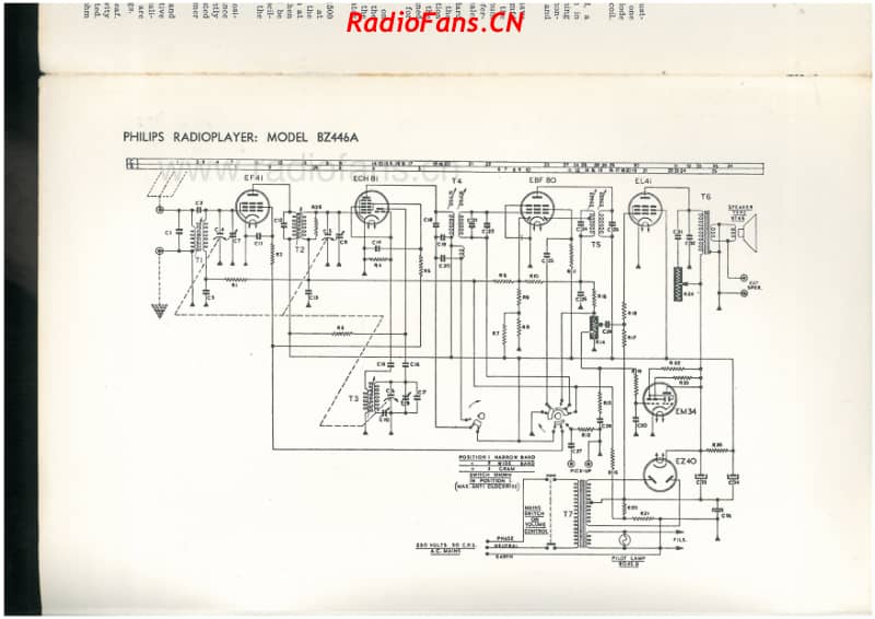 Philips-BZ446A-5V-BC-AC-195x 电路原理图.pdf_第2页