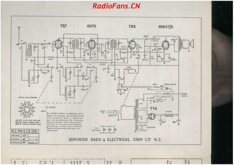 Philco-model-1201-5V-DW-AC-1948 电路原理图.pdf_第3页