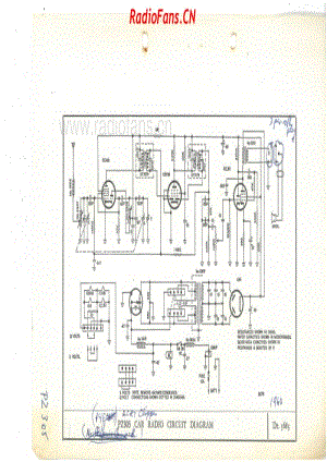 PYE-PZ305-Clipper-4CR7-car-radio-1960 电路原理图.pdf