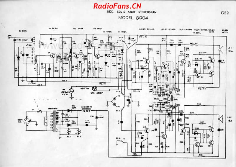 gec-model-g904-solid-state-stereogram 电路原理图.pdf_第1页