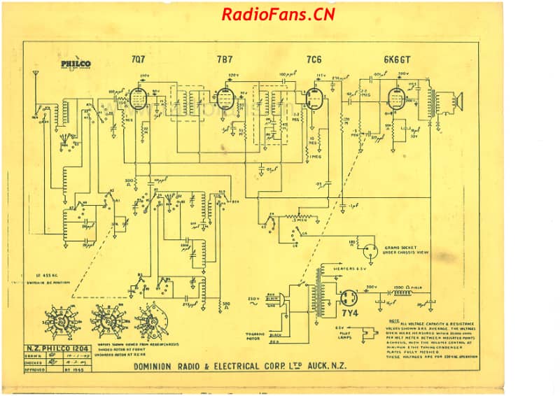 Philco-model-1204-radiogram-5V-AW-AC-1949- 电路原理图.pdf_第3页