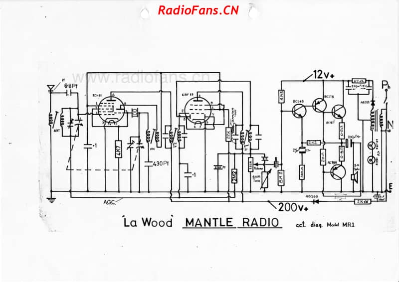 La-Wood-model-MR1-mantle-radio 电路原理图.pdf_第1页