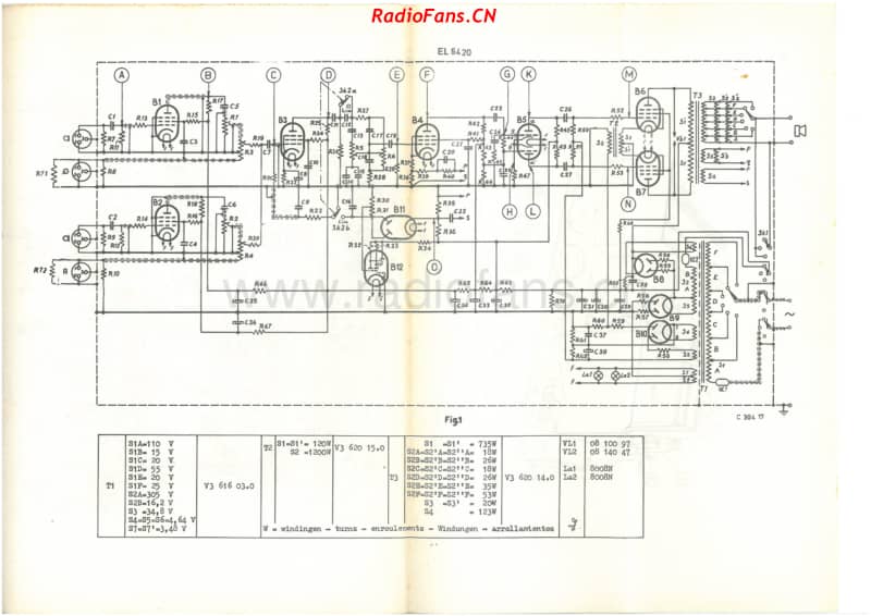 Philips-EL6420-amp 电路原理图.pdf_第1页