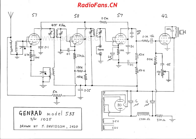 genrad-533-5v-bc-ac-1933 电路原理图.pdf_第1页