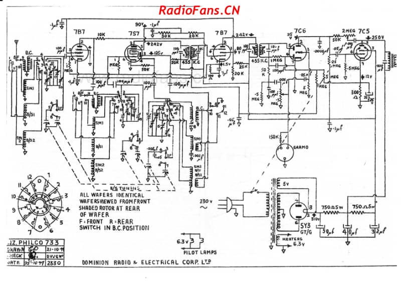 philco-model-733-6v-aw-ac-1949-2 电路原理图.pdf_第2页