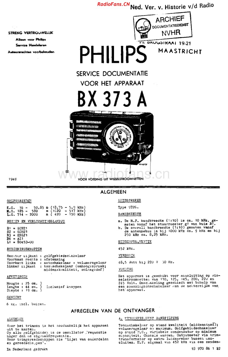 Philips-BX373A-1948 电路原理图.pdf_第1页