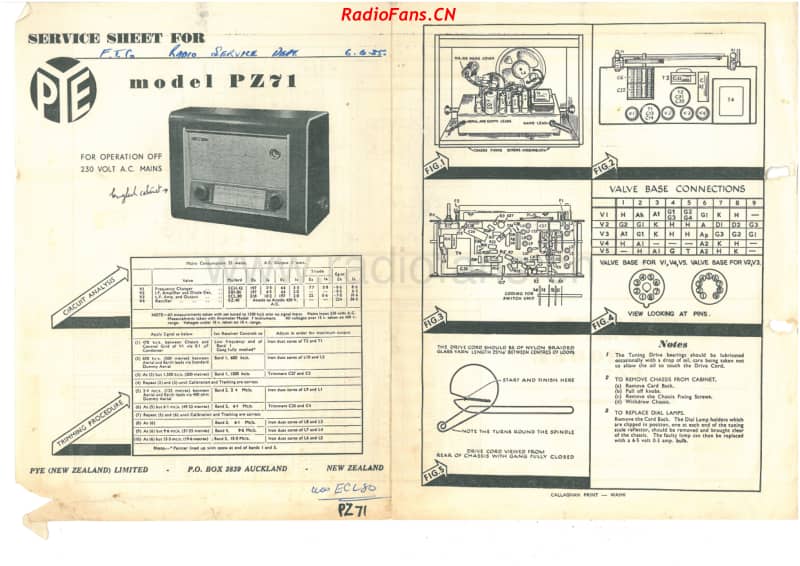 PYE-PZ71-1955 电路原理图.pdf_第1页