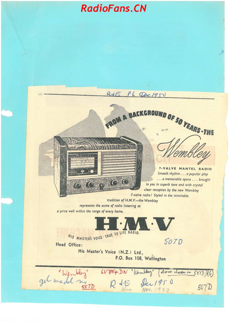 HMV-507D-Wembley507DRG507RG-Avon-7V-DW-AC-1950 电路原理图.pdf_第2页