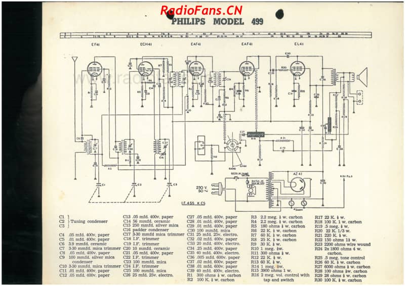 Philips-499-6V-BC-AC-19xx 电路原理图.pdf_第1页