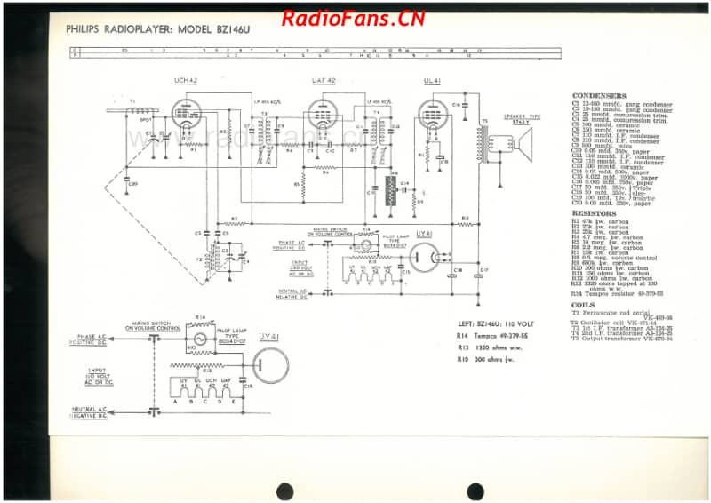 Philips-BZ146U-4V-BC-ACDC-19xx 电路原理图.pdf_第2页