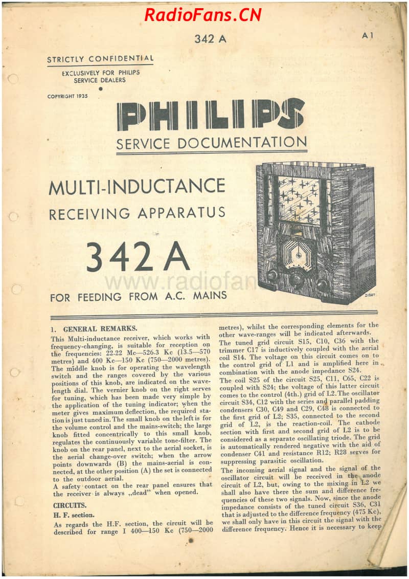 Philips-342A-7V-AW-AC-1935 电路原理图.pdf_第1页