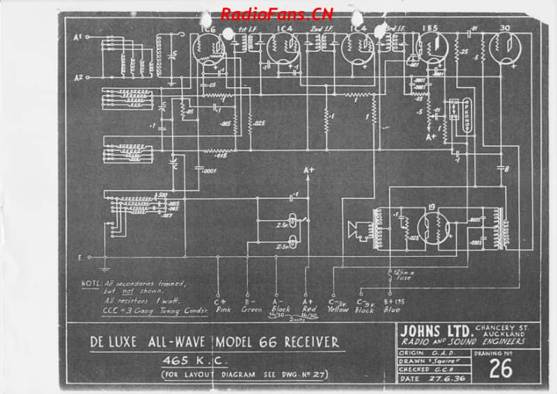 Johns-Ltd-model-66-De-Luxe-All-Wave-1936 电路原理图.pdf_第1页