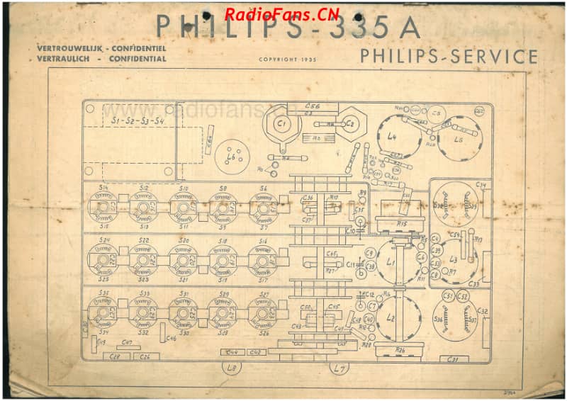 Philips-335A-6V-AW-AC-1935 电路原理图.pdf_第1页