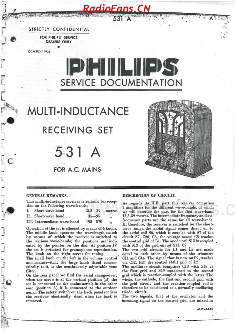 Philips-531A-6V-AW-AC-1935 电路原理图.pdf_第1页