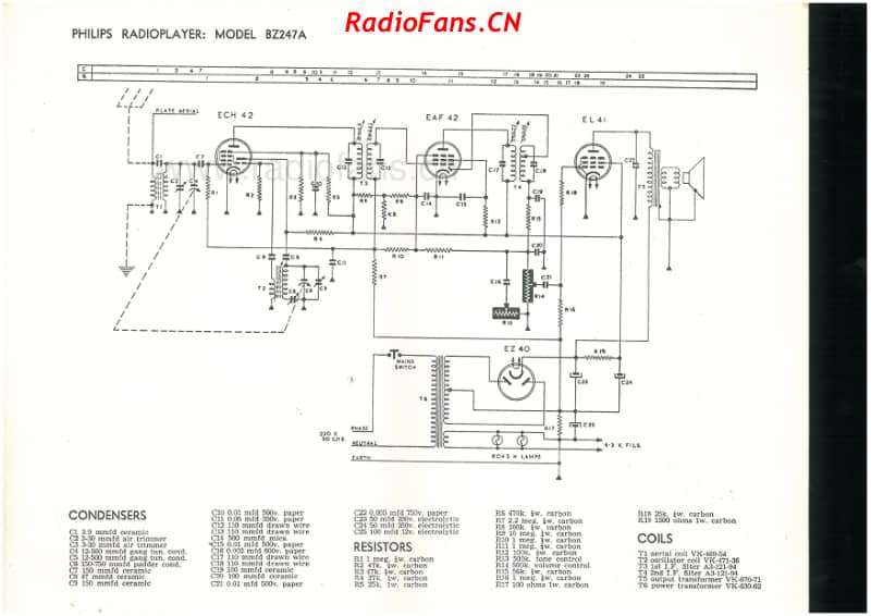 Philips-BZ247A-4V-BC-AC-19xx 电路原理图.pdf_第2页