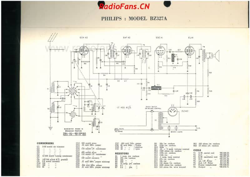 Philips-BZ327A-5V-DW-AC-19xx 电路原理图.pdf_第3页