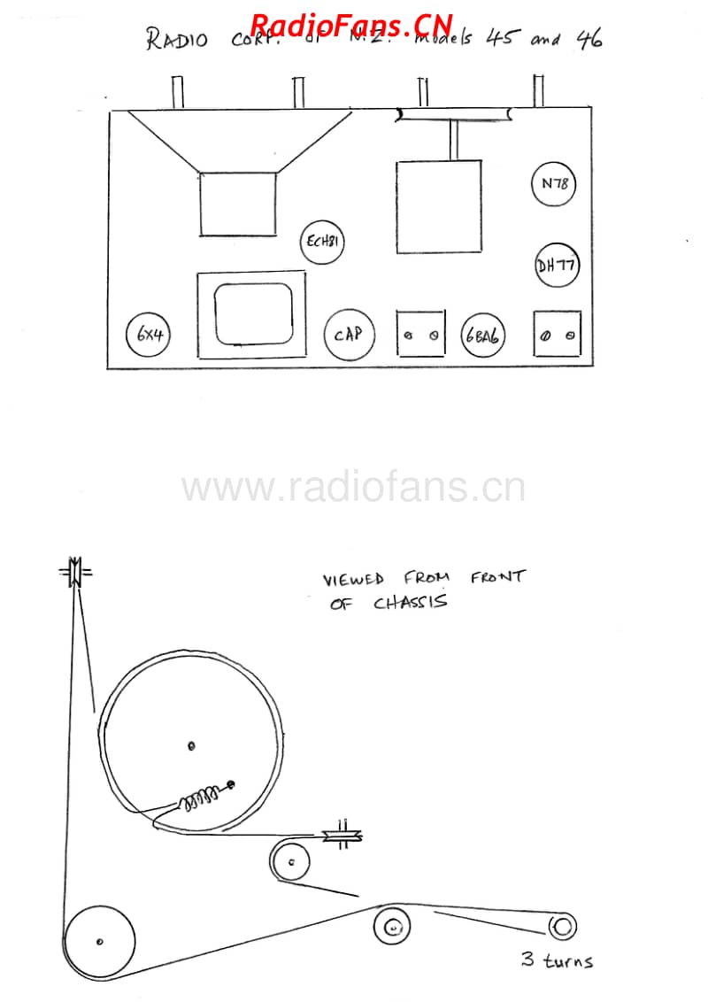 rcnz-model-45-5v-bc-ac-1954-1 电路原理图.pdf_第2页