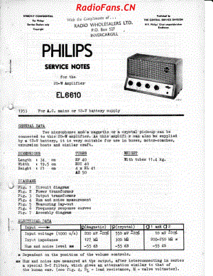 Philips-EL6610-amp 电路原理图.pdf