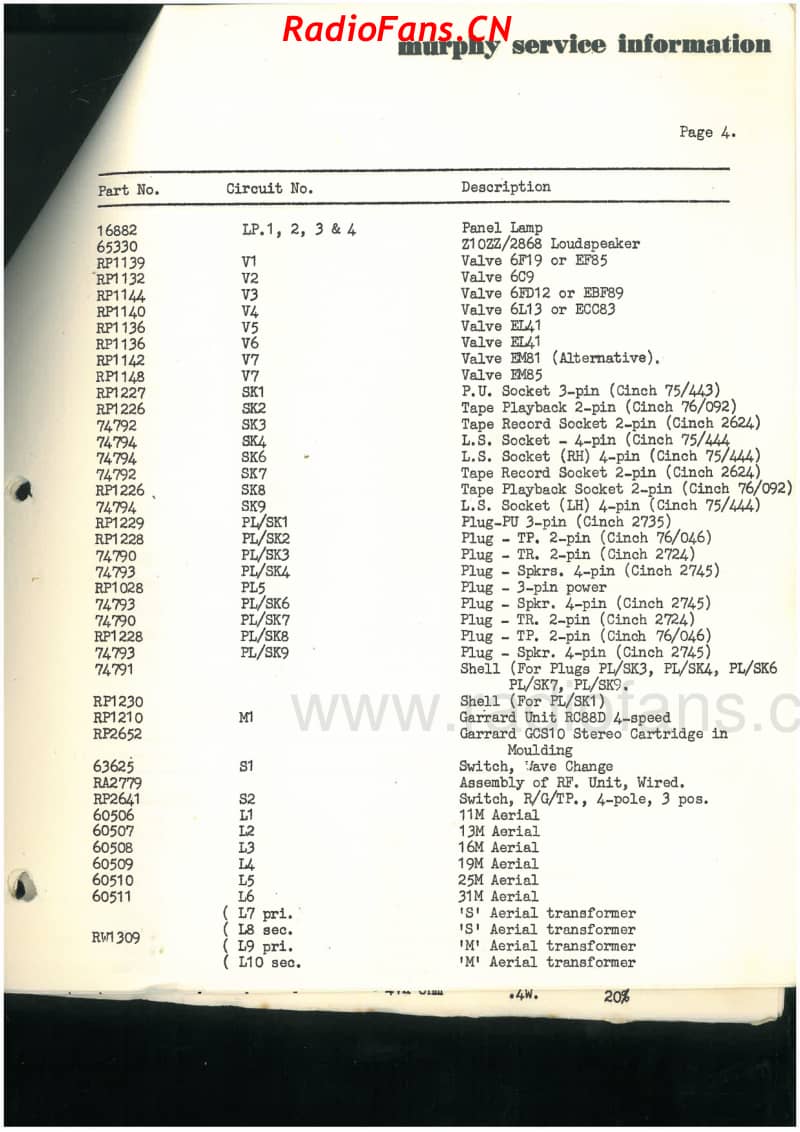 Murphy-SGS76-Constellation-stereogram-6V-BS-AC-1959 电路原理图.pdf_第3页