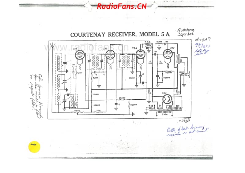 RCNZ-model-5A-Courtenay-5V-BC-AC-1932 电路原理图.pdf_第1页