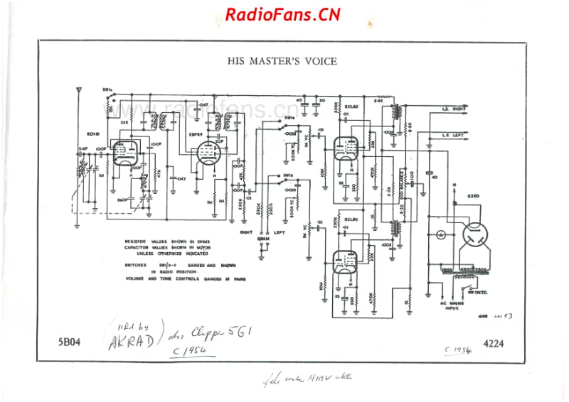 HMV-5B04-Clipper-5G1-5V-BC-AC-1954 电路原理图.pdf_第1页
