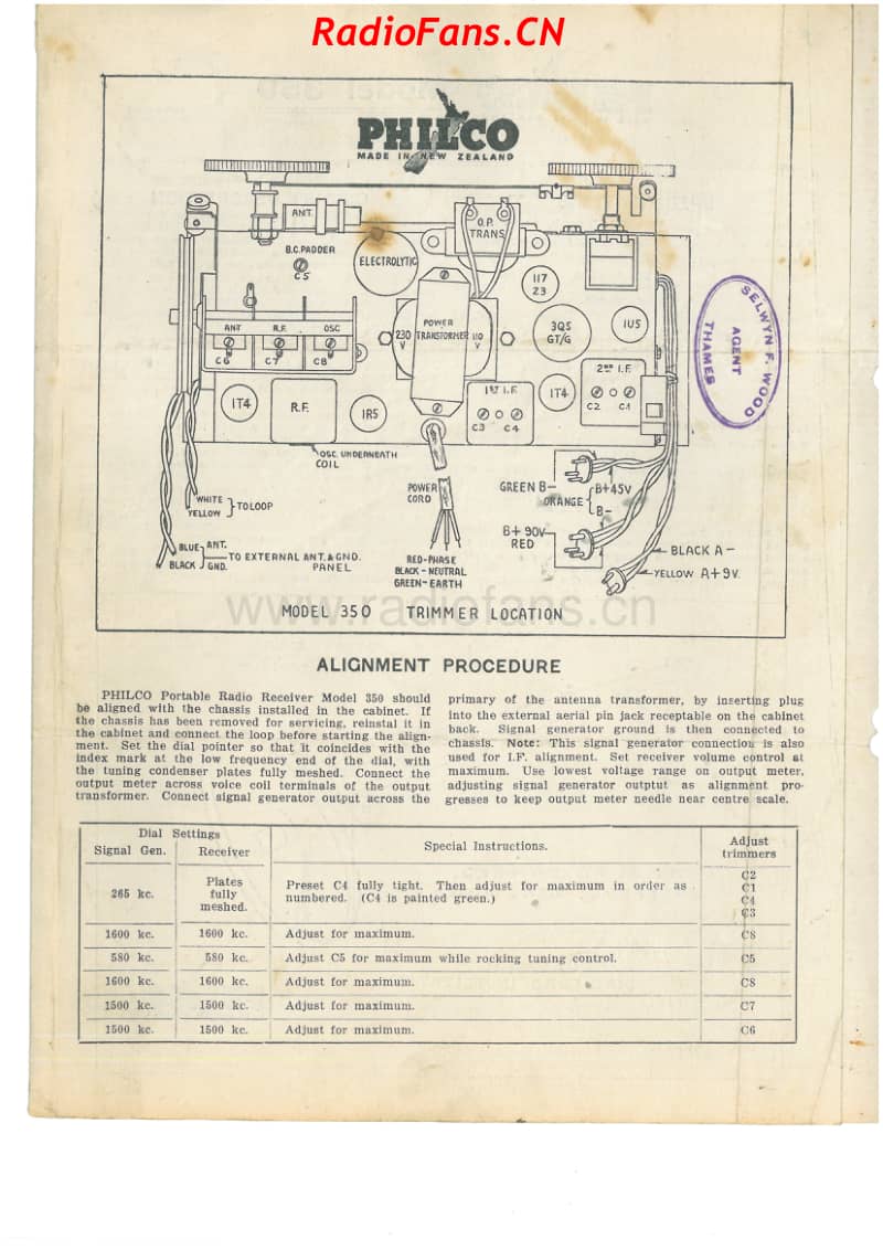 Philco-model-350-6V-BC-AC-Battery-19xx 电路原理图.pdf_第3页