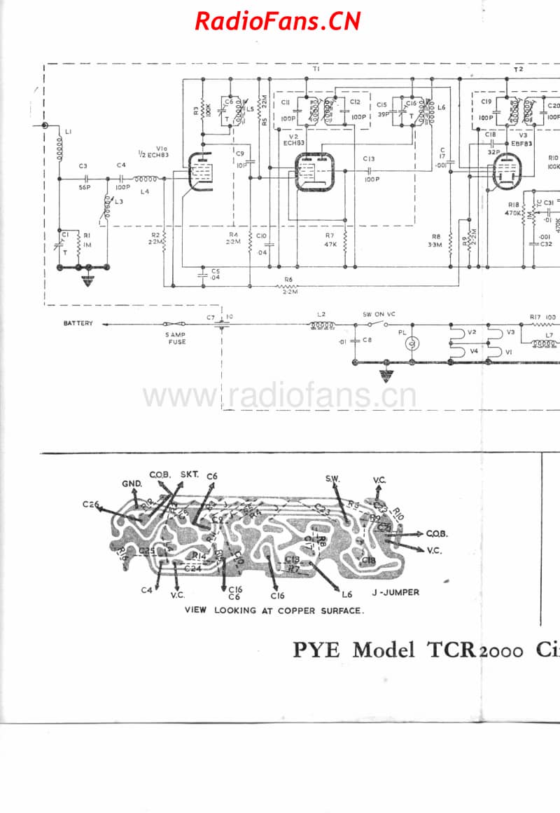 pye-pz2000-car-radio 电路原理图.pdf_第1页