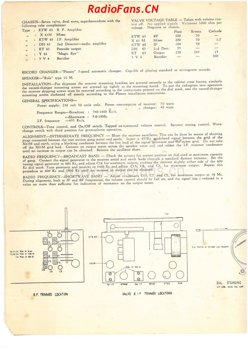 HMV-517DRG-Hampton-radiogram-6V-DW-AC-1951 电路原理图.pdf_第2页