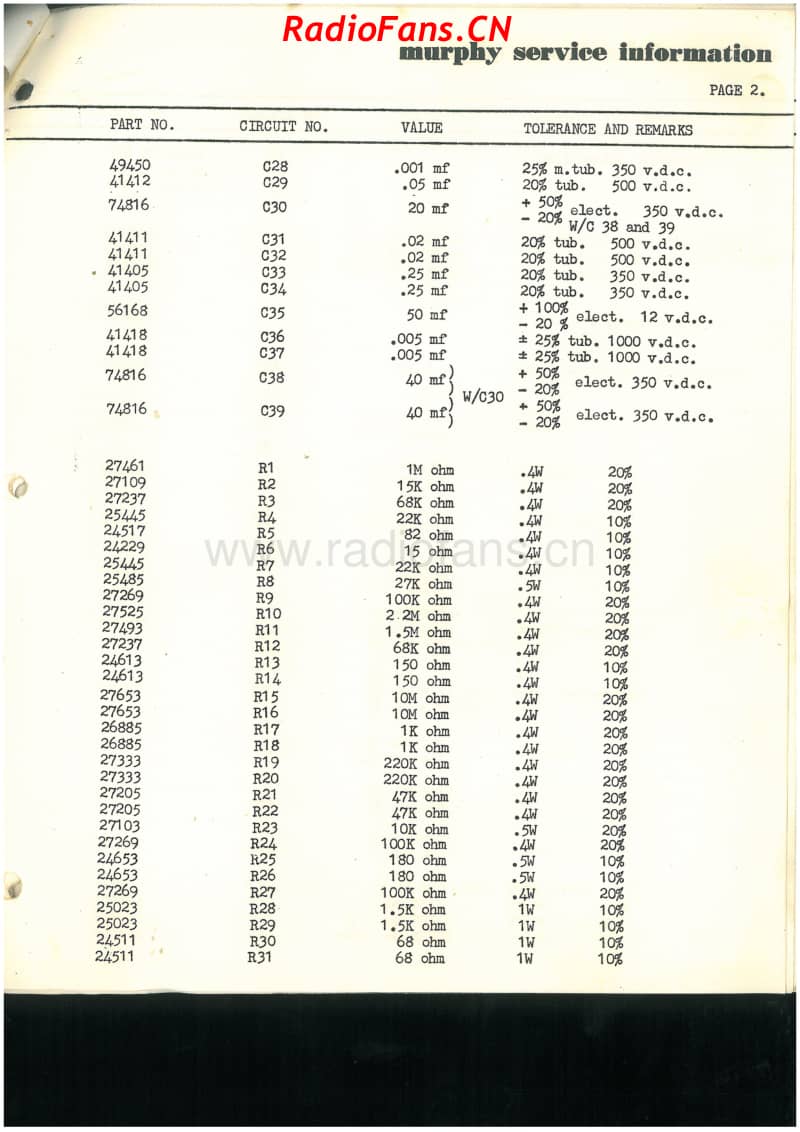 Murphy-SG68-Venus-stereogram-6V-BC-AC-1959 电路原理图.pdf_第2页