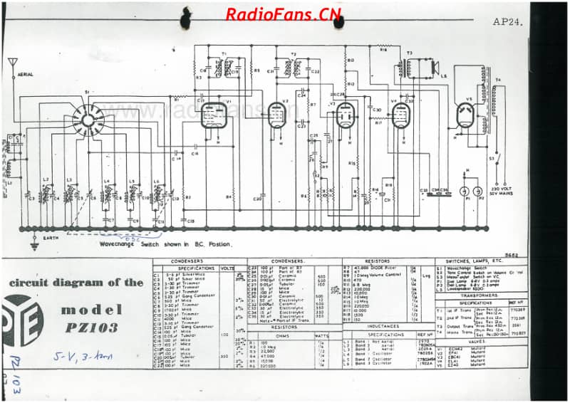 PYE-PZ103 电路原理图.pdf_第1页