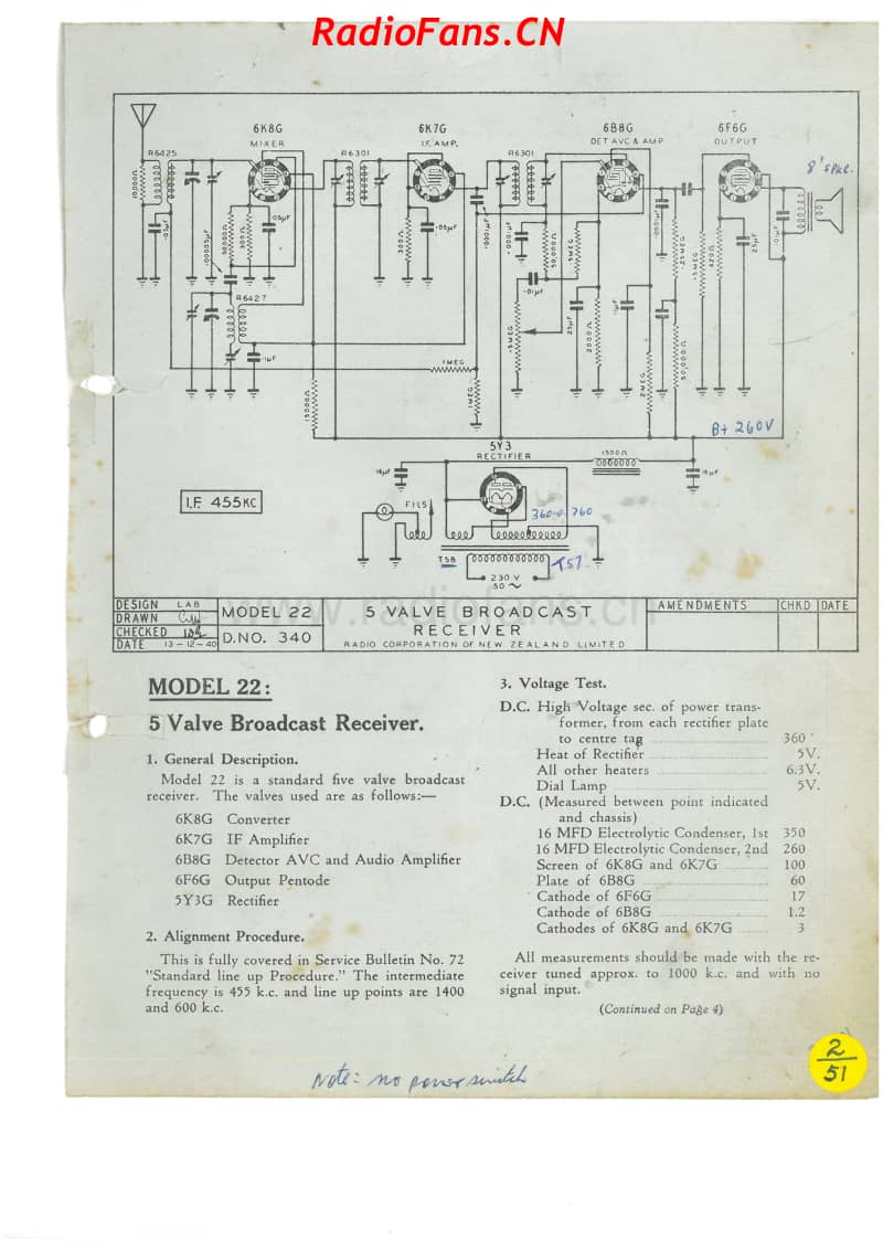 RCNZ-model-12-and-22-5V-BC-AC-1940-41 电路原理图.pdf_第1页