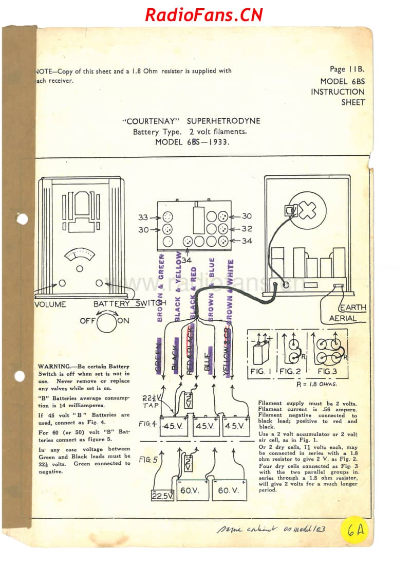 RCNZ-model-6BS-CourtenayPacific-6V-BC-Battery-1933 电路原理图.pdf_第2页