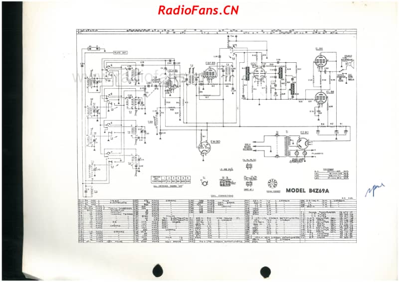 Philips-B4Z69A-Hilversum-Mk2-6V-AW-AC-1959 电路原理图.pdf_第3页