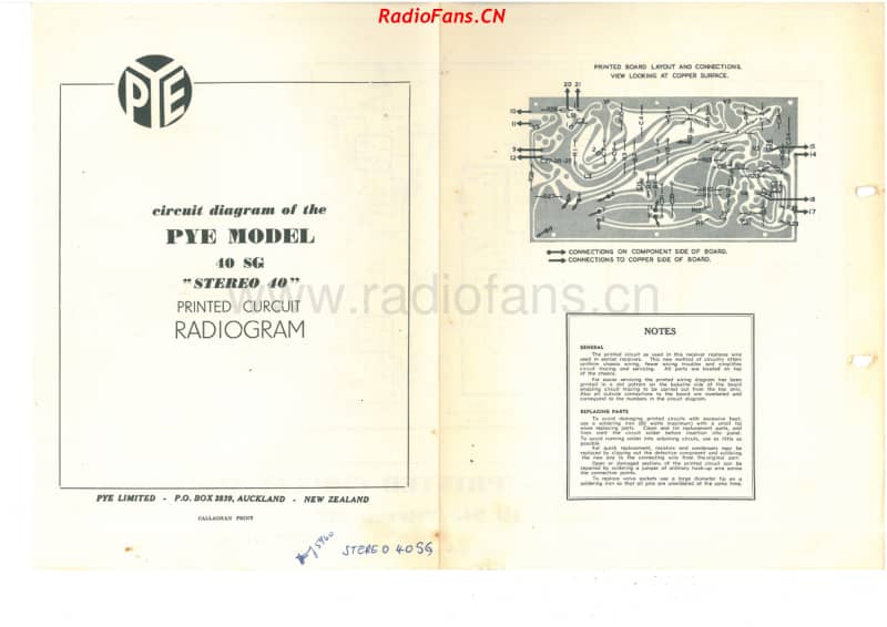 PYE-40SG-Clipper-S41-radiogram 电路原理图.pdf_第1页