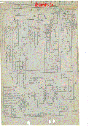 Philco-model-521-5V-DW-AC-1952- 电路原理图.pdf