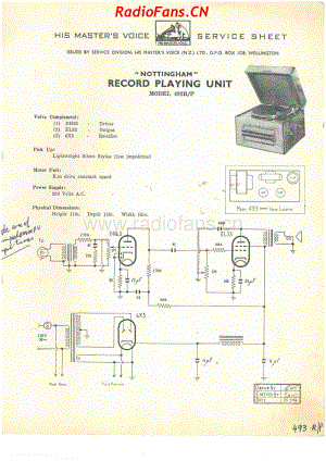 HMV-493RP-Nottingham-record-player-3V-AC-1949 电路原理图.pdf