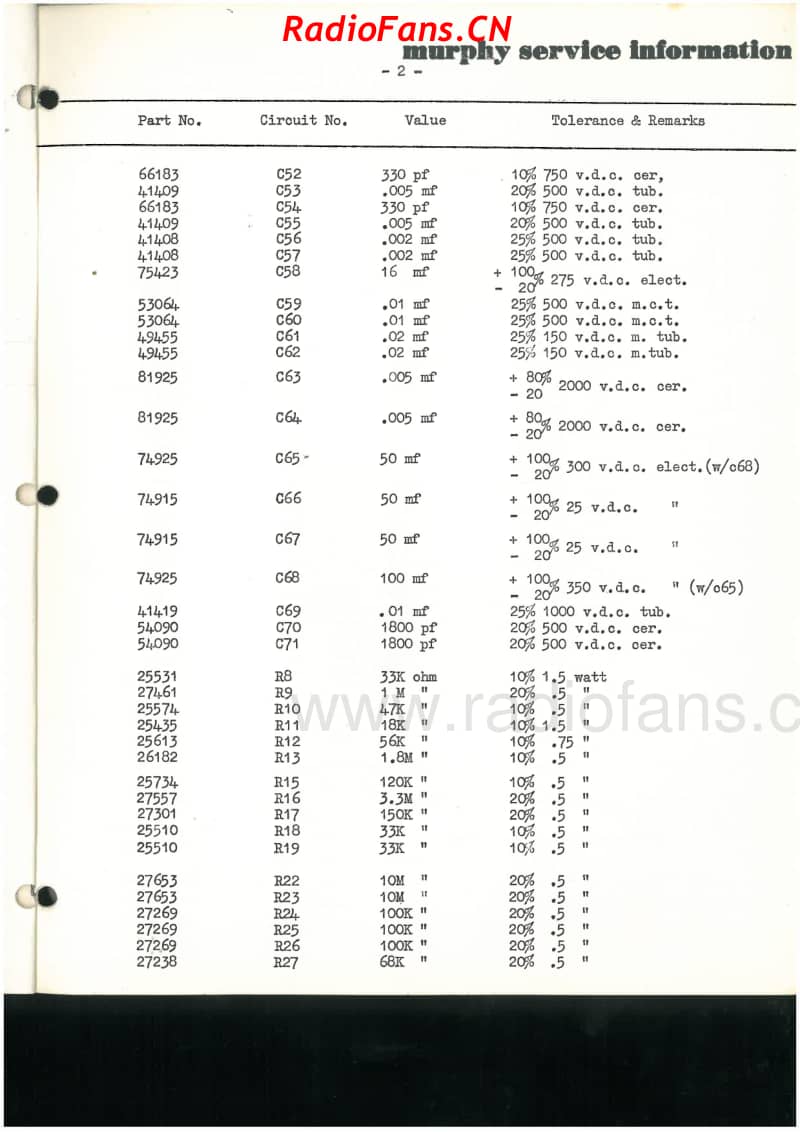 Murphy-SGD616-Mansfield-stereogram-6V-DW-AC-1961 电路原理图.pdf_第2页