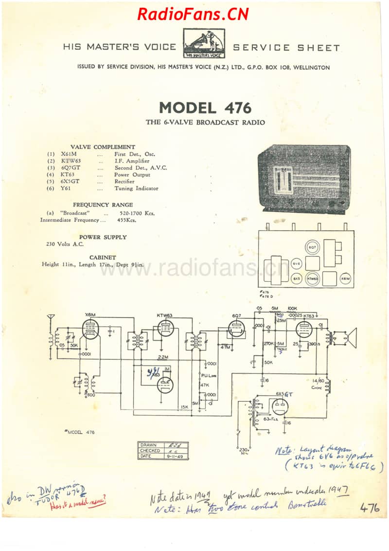 HMV-476-5V-BC-AC-1949 电路原理图.pdf_第1页