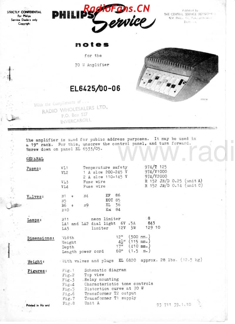 Philips-EL6425-amp 电路原理图.pdf_第2页