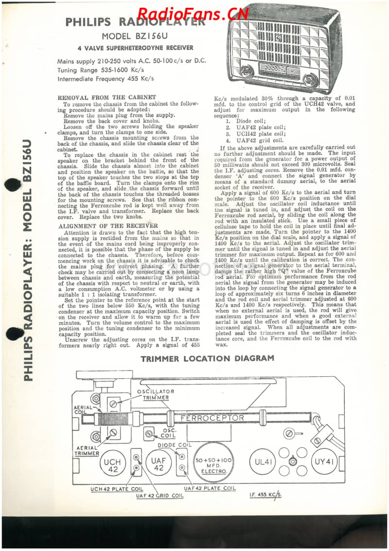 Philips-BZ156U-4V-BC-ACDC-19xx 电路原理图.pdf_第1页