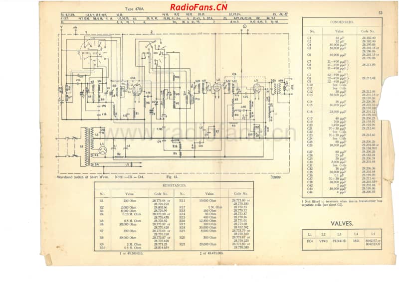 Philips-470A-Mullard-MAS12-34-4V-DW-AC-19xx 电路原理图.pdf_第1页