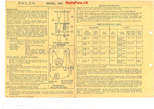 Philco-model-860-8V-AW-AC-1949- 电路原理图.pdf