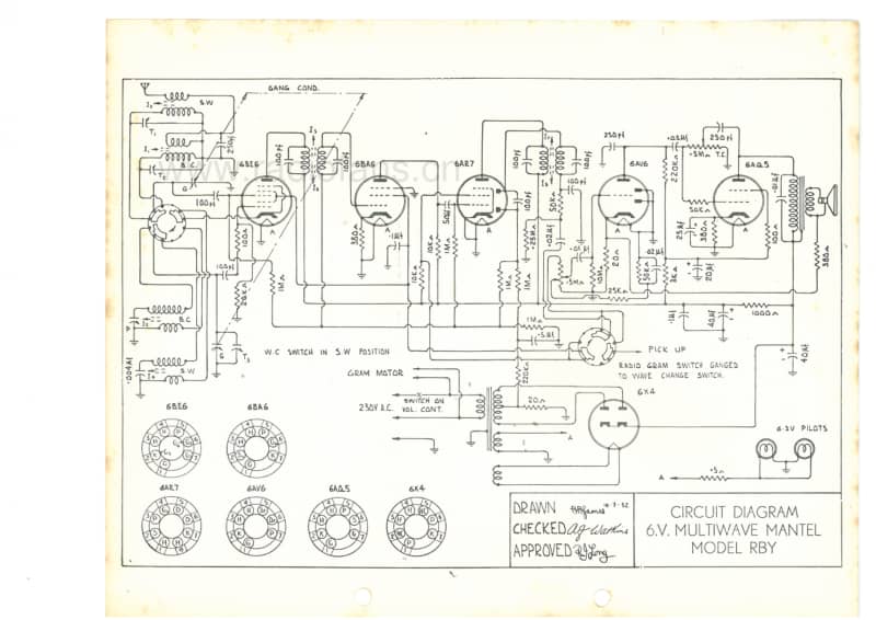 RL-RBY-6V-DW-AC-1953 电路原理图.pdf_第2页