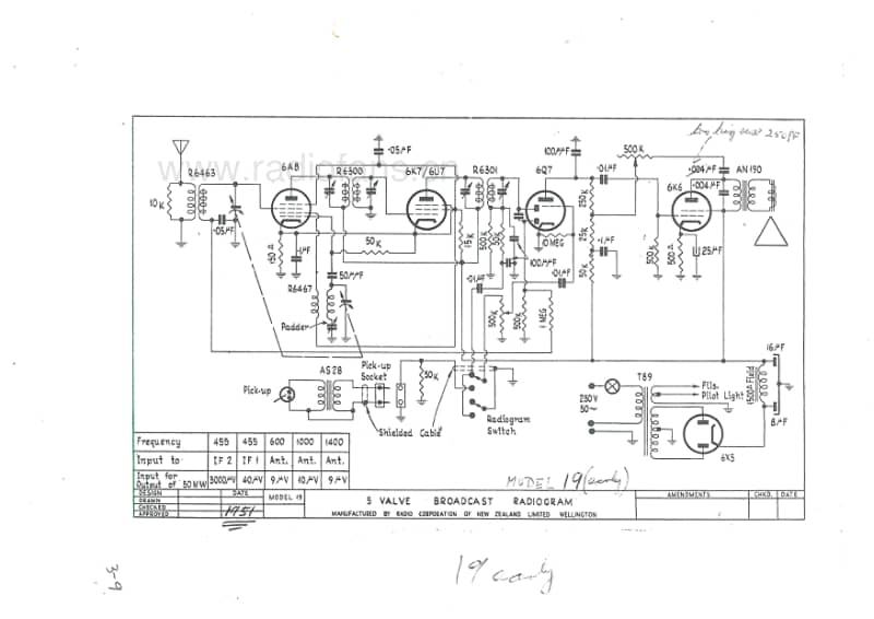 RCNZ-model-1919R19N-radiogram-5V-BC-AC-1951 电路原理图.pdf_第1页