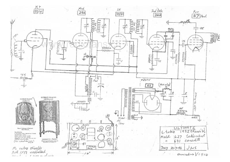 rl-ultimate-v-models-627-631-6v-bc-ac-1932 电路原理图.pdf_第1页